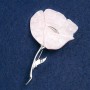Spilla Fiore con madreperla rosa