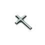 Pendente a croce in ematite, dimensioni 31×43×6 mm+