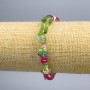 Bracciale Assortito Chicchi, dimensioni circa 7×3 mm, lunghezza 18 cm (elastico)