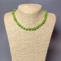 Collana in Onice (pressata) perle lisce, diametro 8,5 mm ±, lunghezza 47 cm ±