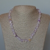 Collana di ametrina, pietra naturale, granuli, diametro 8×3 mm, lunghezza 48 cm+-
